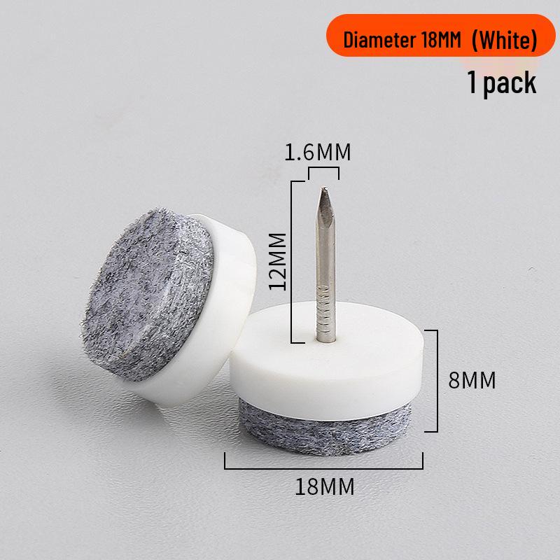 Thickened Silent Anti-slip Furniture Floor Pads: Moisture-proof Felt Nail Protectors for Tables, Chairs, Sofas, Cabinets.