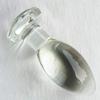 Glass Crystal Quantity Oval Shape Wand Plug
