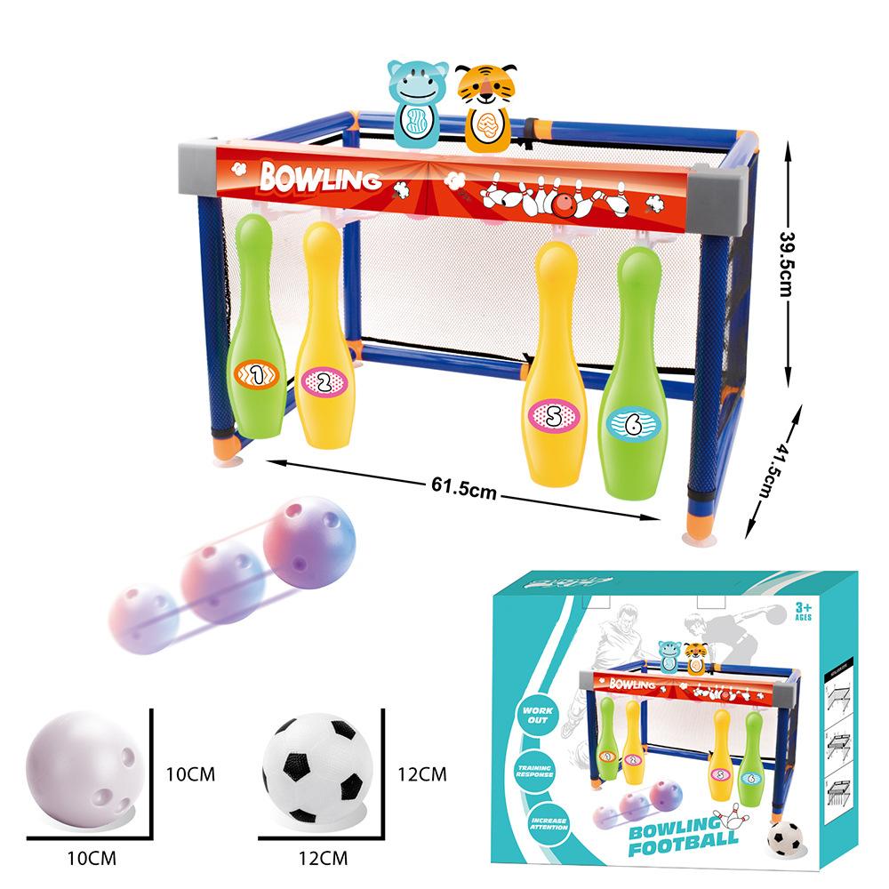 

Мобильные ворота для боулинга, детская игрушка для помещений, электрические ворота для мячей, спортивная игрушка 535A#