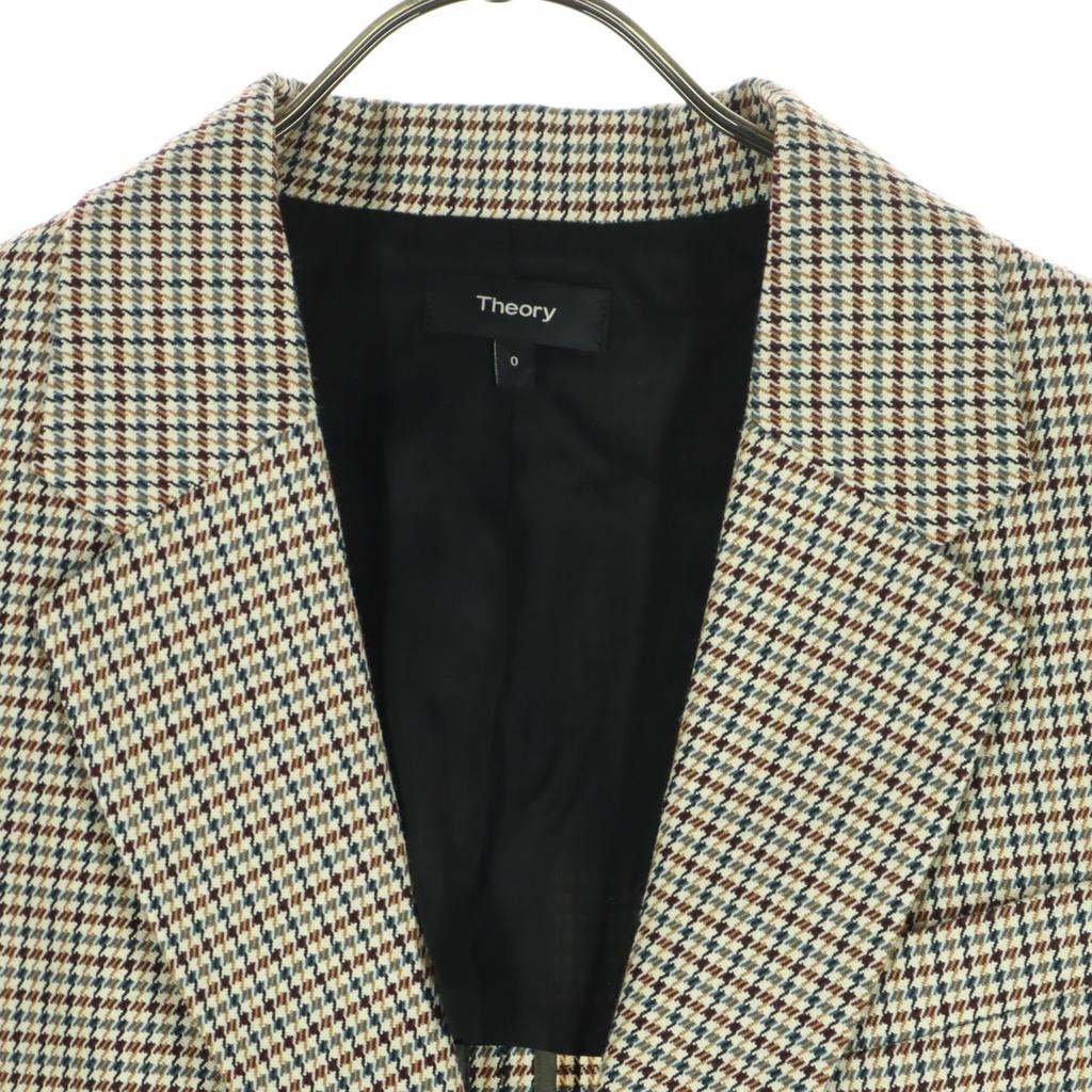 Schönheitsprodukte Theorie Hahnentrittmuster Langarm maßgeschneiderte Jacke Damen Gebraucht