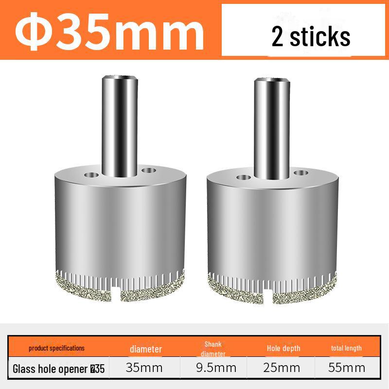 Burghiu diamant Green Forest pentru faianță, sticlă și marmură