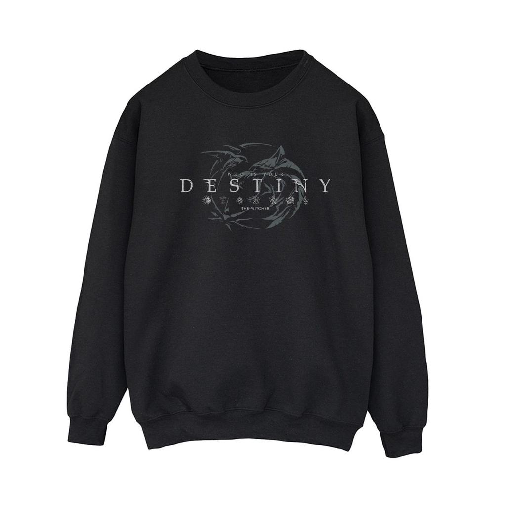 Netflix Womens/Ladies The Witcher Wolf´s Destiny Sweatshirt