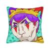Hugh Morris Tomodachi Life Clown Square Pillow Case  Cushion Cover Awesome Zipper Decor Pillowcase for Home 18"