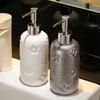 400ml luxury hand sanitizer bottle Hotel toilet shampoo shower gel lotion press bottle soap dispenser bathroom accessories