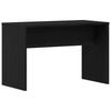 Black Clothing Stool with Oak Effect 70 x 35 x 45 cm