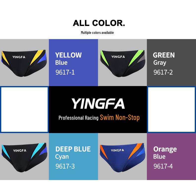 Slip de baie de competiție pentru bărbați Yingfa 2019 - Costum de baie profesional pentru antrenament