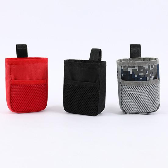 Pet Snack Bag Portable Dog Treat Bag with Mesh Pocket Oxford Cloth