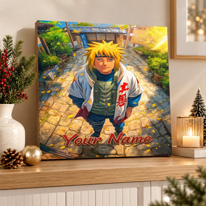 Naruto Uzumaki Custom Name Diamond Painting Personalized 5D Full Drill DIY Diamond Art Home Decor