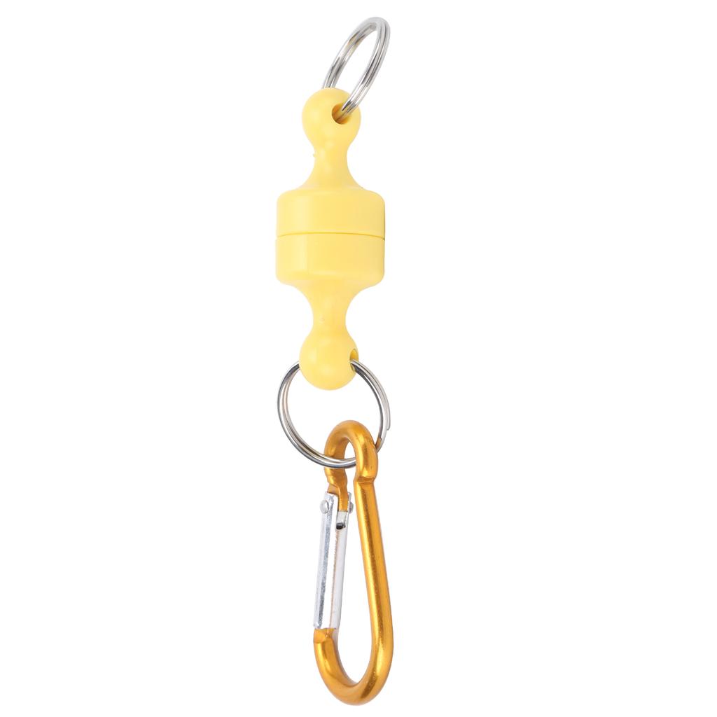 Strong Magnetic Release Holder Carabiner Aluminium Net Release Clip Keychain for Outdoors