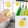 Non-toxic Pet Bath Brush with Massage Bristles, Detachable Design, Built-in Storage, Suitable for Cats and Dogs