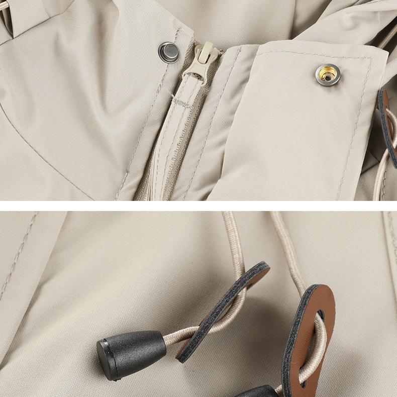 Trendy Loose-Fit Herrenjacke Frühling Herbst Neuer Stil Winddicht Wasserdicht Mit Kapuze Bergsteigeranzug Outdoorjacken