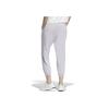 Adidas Logo Print Cuffed Joggers Women Bottoms White HY2824