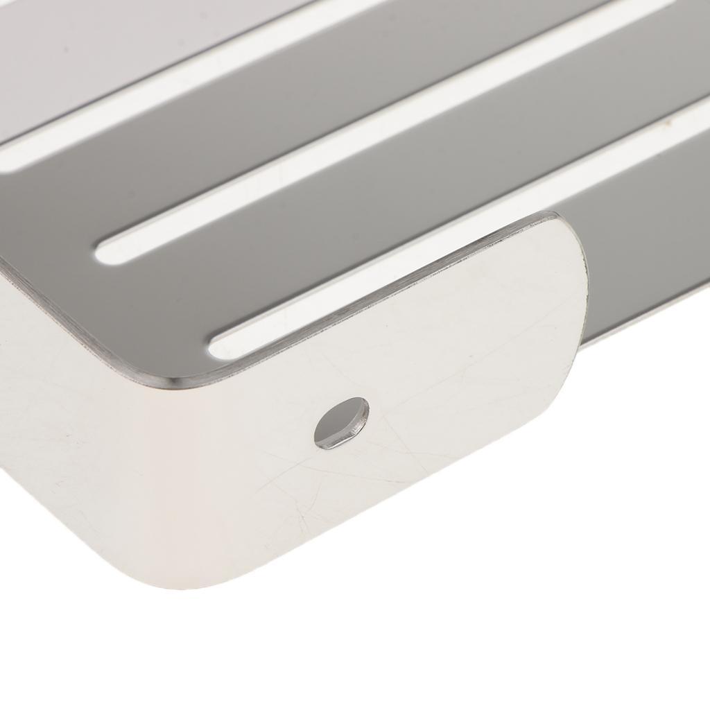 Stainless Steel Soap Dish Wall Mounted Soap Holder Bathroom Soap Saver Tray