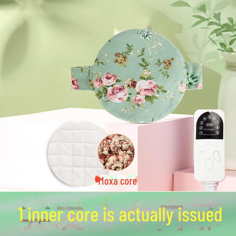 Ηλεκτρική Θερμαινόμενη Ζώνη Μοξοθεραπείας για Μέση και Κοιλιά με Ζεστή Κομπρέσα Αψιθιάς.