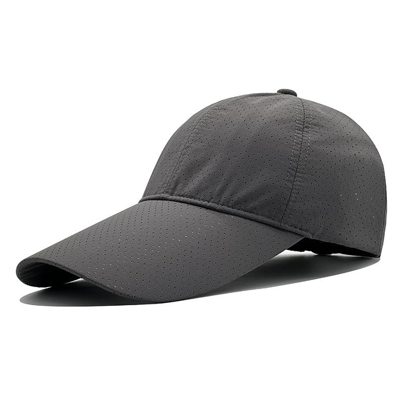 YIRAN Dayang hat Grote Maten 65cm Extra Lang 11cm Rand Baseballpet UV-Bescherming Sneldrogende Zonnehoed Verstelbaar Buiten Ademende Sportpet 55--59CM
