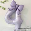 10th Birthday Pink Bow Balloon Props for Girls' Party Decoration.