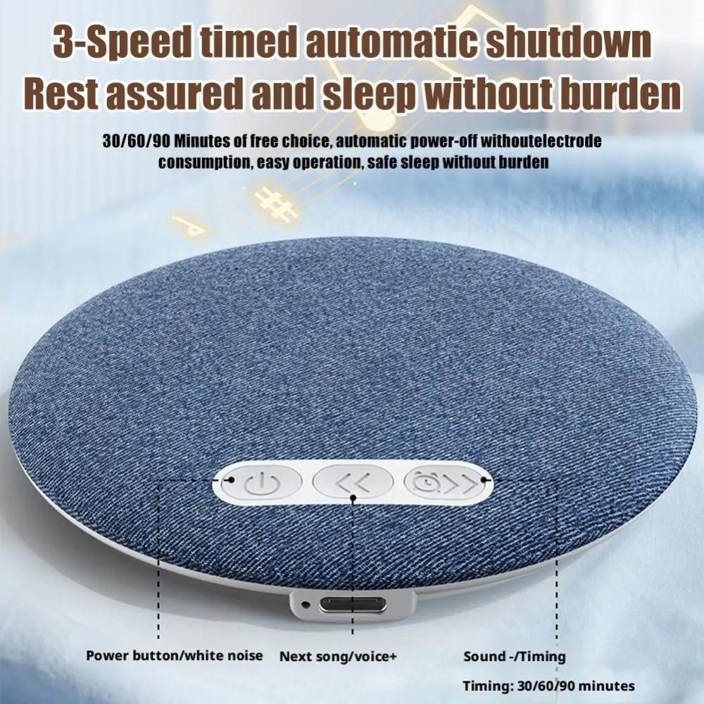 HiFi Stereo Sound Weißrauschen Gerät Bluetooth 6.0 Kabelloser Schlaflautsprecher Naturgeräusche