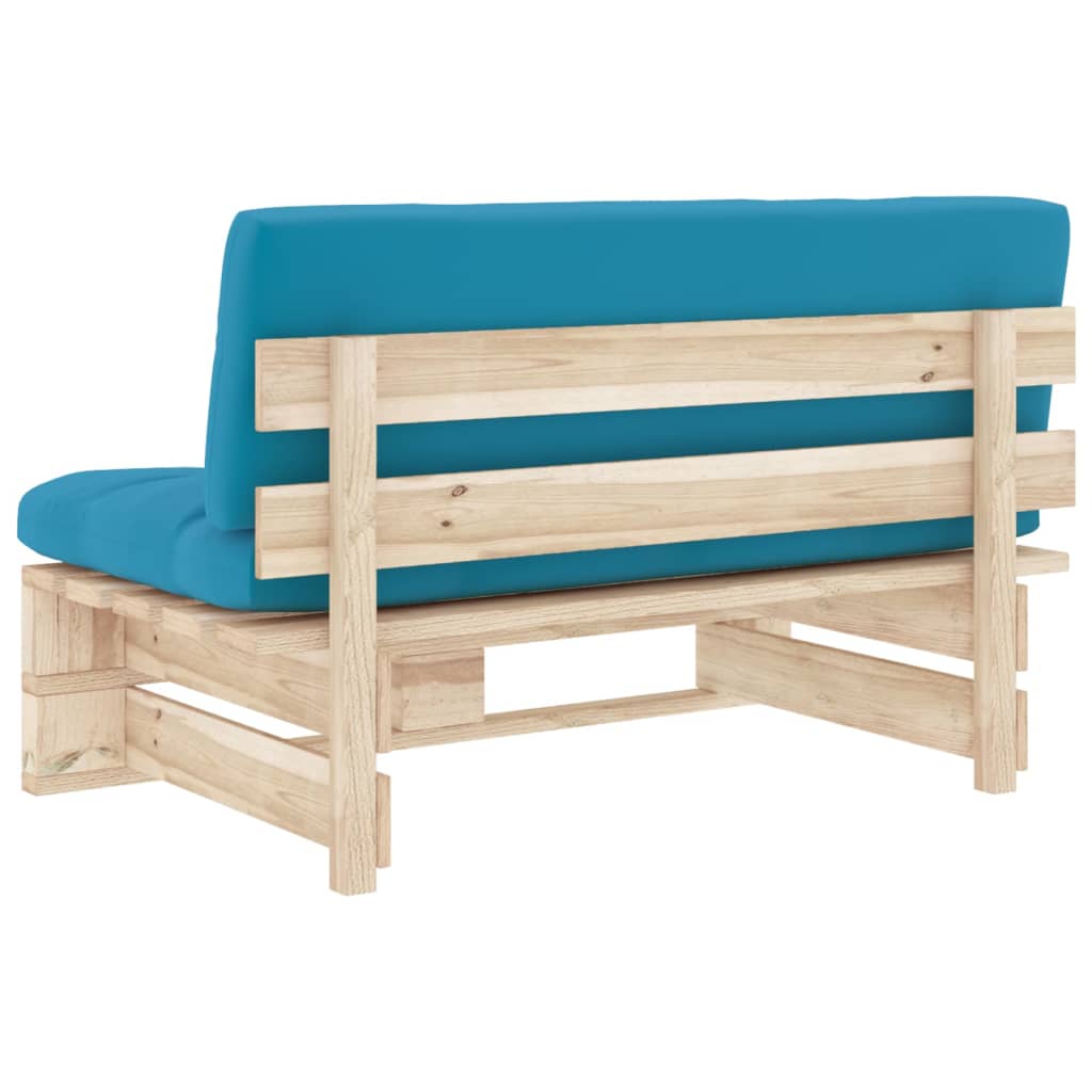 Outdoor Center Sofa Pallet Design Pressure Treated Pine Wood