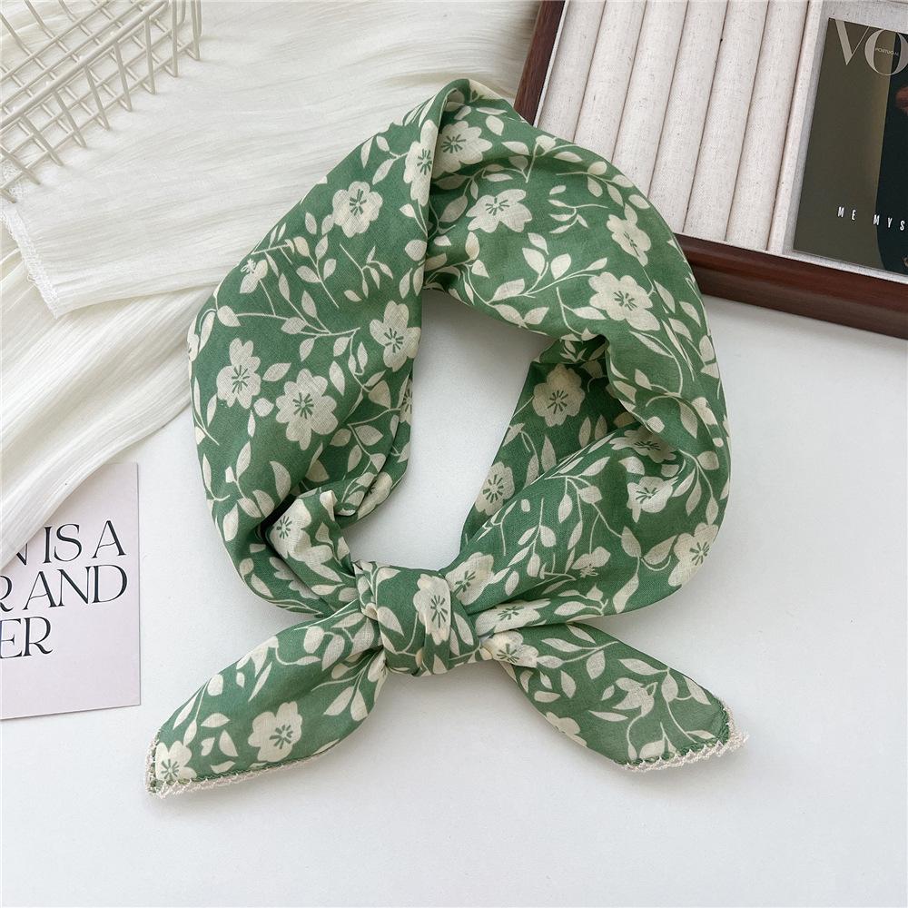 68*68cm Square Scarf Headband Accessories Handkerchief Neckerchief Hairscarf Hairscarf Bandanas