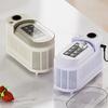 Stolní výrobník ledu Stroj Potravinářský Velká kapacita Nízká hlučnost Kompaktní přenosný design Automatický zásobník na led Výrobník ledových kostek