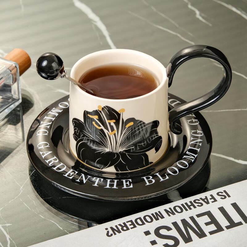 

Retro Ceramic Coffee Cup & Saucer Set