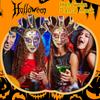 Painted Halloween Ball Party Italian Mask High-end Venetian Ladies Performance Mask