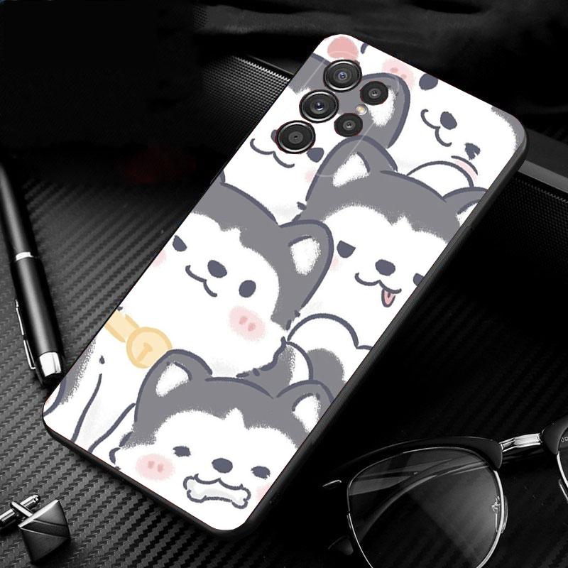 Pouzdro na telefon s roztomilým kresleným zvířátkem pro Samsung S24 S23 S22 S21 S20 Ultra S20 S22 S21 S10E S20 FE S24 Plus