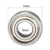 50Pcs Mini MR Series Ball Bearings MR52ZZ MR62ZZ MR63ZZ MR72ZZ MR73ZZ MR74ZZ Double Shielded High Precision Micro Bearings