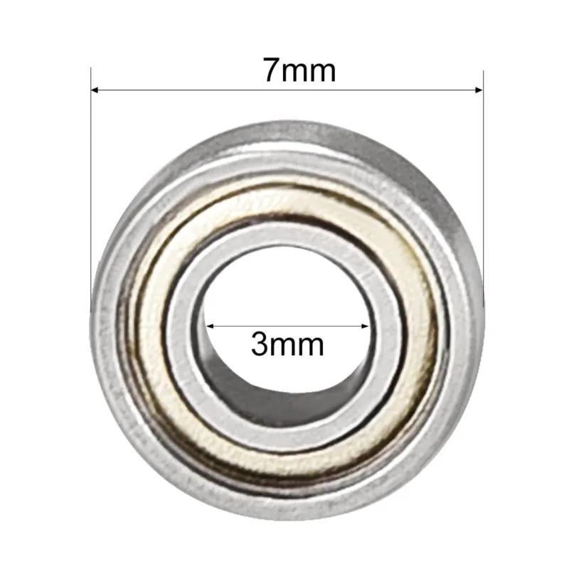 50Pcs Mini MR Series Ball Bearings MR52ZZ MR62ZZ MR63ZZ MR72ZZ MR73ZZ MR74ZZ Double Shielded High Precision Micro Bearings