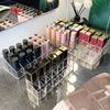 New 12/18/36 Grid Lipstick Storage Box Clear Acrylic Lipstick Case Nail Polish Display Stand Holder Shelf Storage
