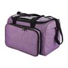 Knitting Tote Bag Crochet Bag Shoulder Bag with Inner Divider Large Portable