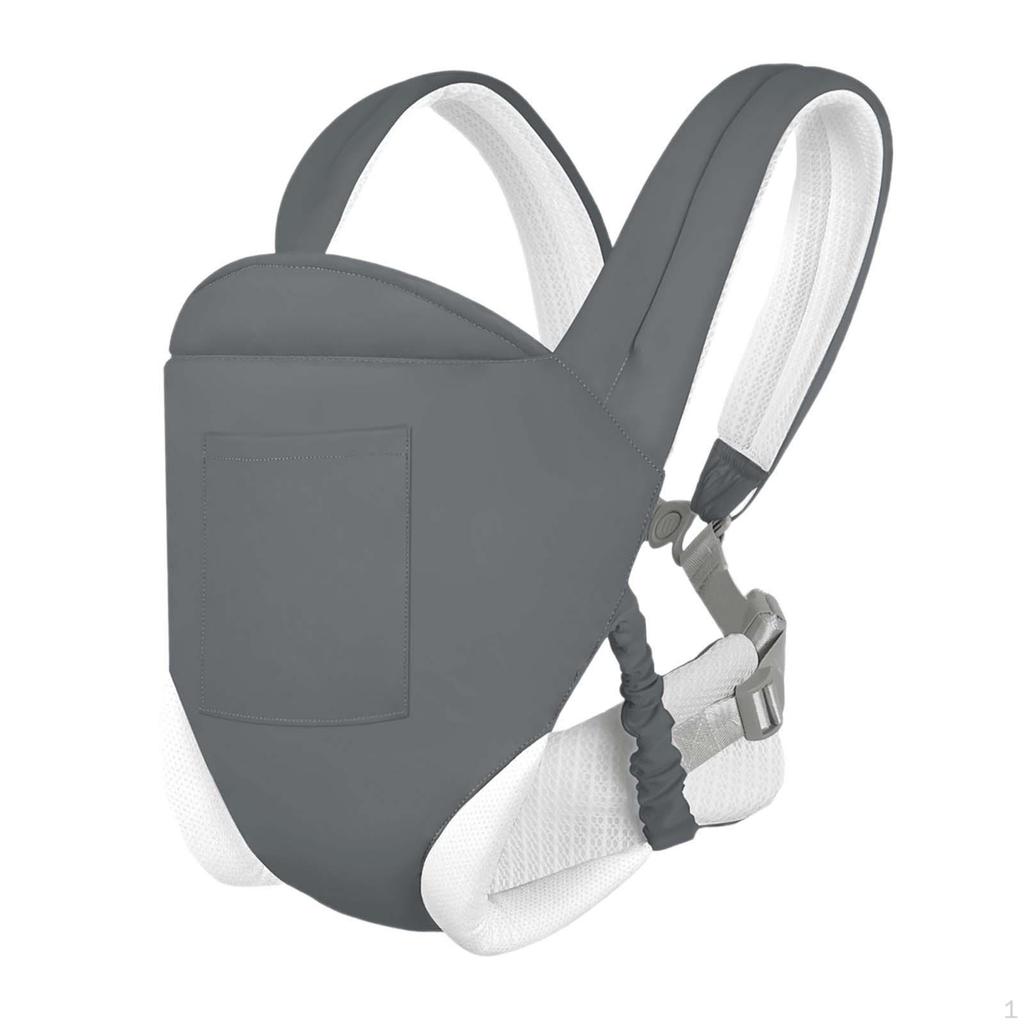 Baby Wrap Carrier Newborn to Toddlers Holder for Walking Shower Gift Shopping Beige