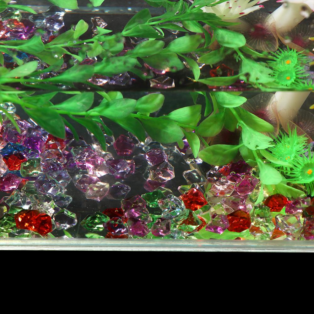 Ornament Cobblestones Fish Tank Decor Crystal Ice Cubes Pebbles Vase Filler Artificial Stones
