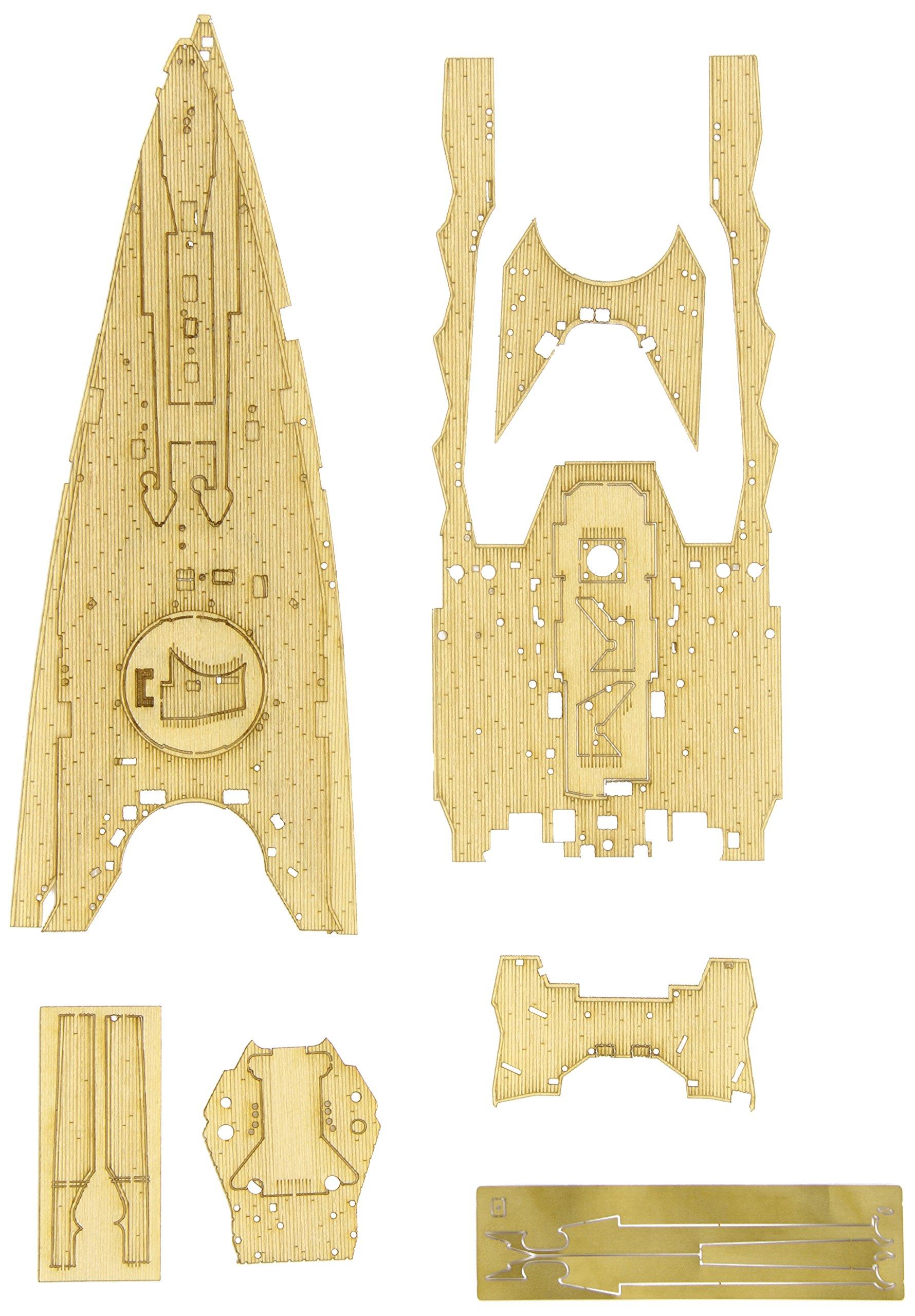

Hasegawa 1/350 Japanese Navy Battleship Nagato (1941) Outbreak of War Wooden Deck Plastic Model Parts QG42