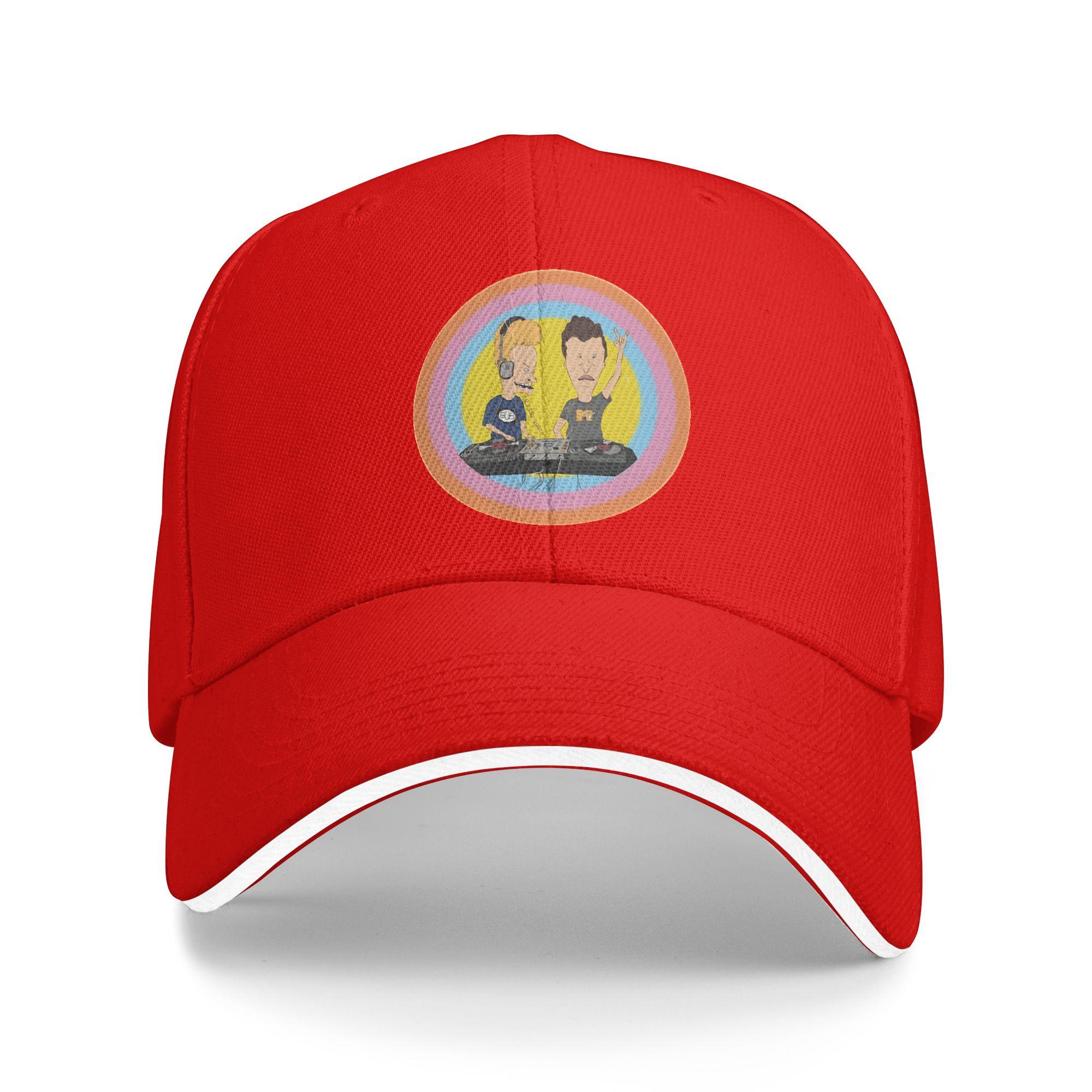 

BBeavis BButthead Baseball Cap y2k Cool Hip Hop Hats Spring UnisexTeens Tennis Skate Baseball Caps One Size