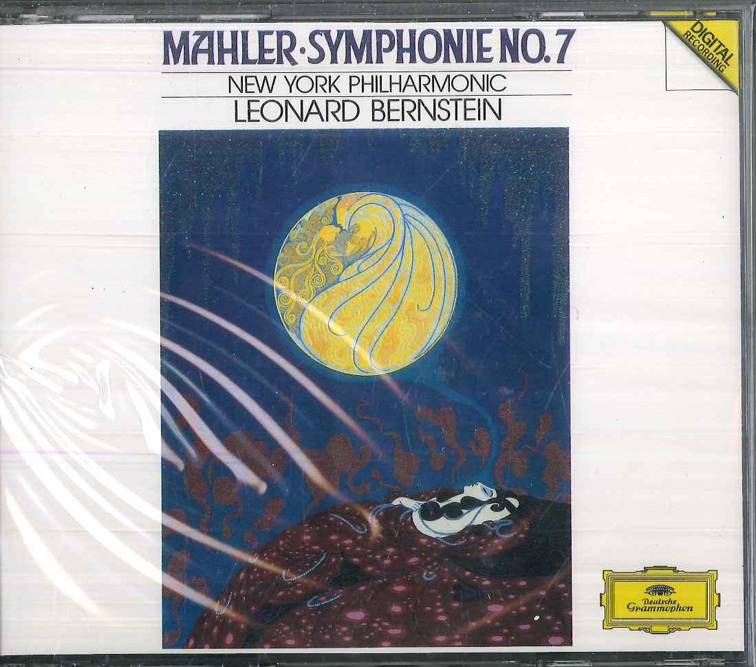 

CD NEW YORK PHILHARMONIC, LEONARD BERN - Mahler Symphony No. 7 in E minor N POCG11145 DEUTSCHE GRAMMO 1990 Japan Classical Used