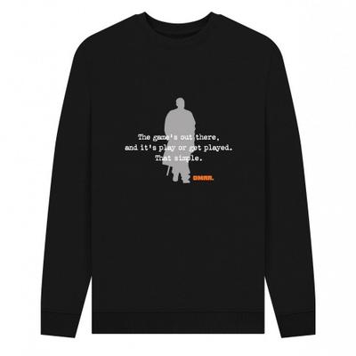 The Wire Unisex Adult The GameÂ´s Out There Sweatshirt