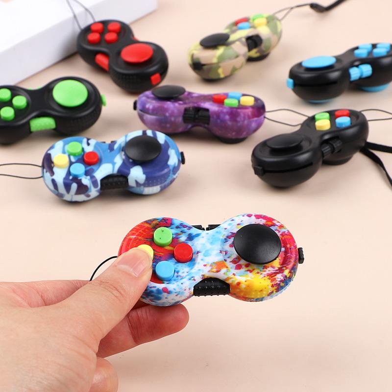 8/1pcs Fidget Pad Game Controller Toy Kids Adult Birthday Party Favors Goodie Pinata Filler Anxiety Stress Relief Christmas Gift