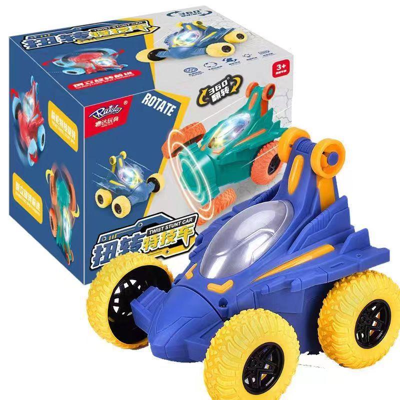 Electric Toy Stunt Car with Light and Music Special Effect Dump Truck Toy Vehicle
