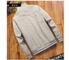 Fleece Bundy Pánské Pilot Bomber Bunda Teplá Pánská Móda Baseball Hip Hop Kabáty Slim Fit Termo kabáty Pánské Oblečení