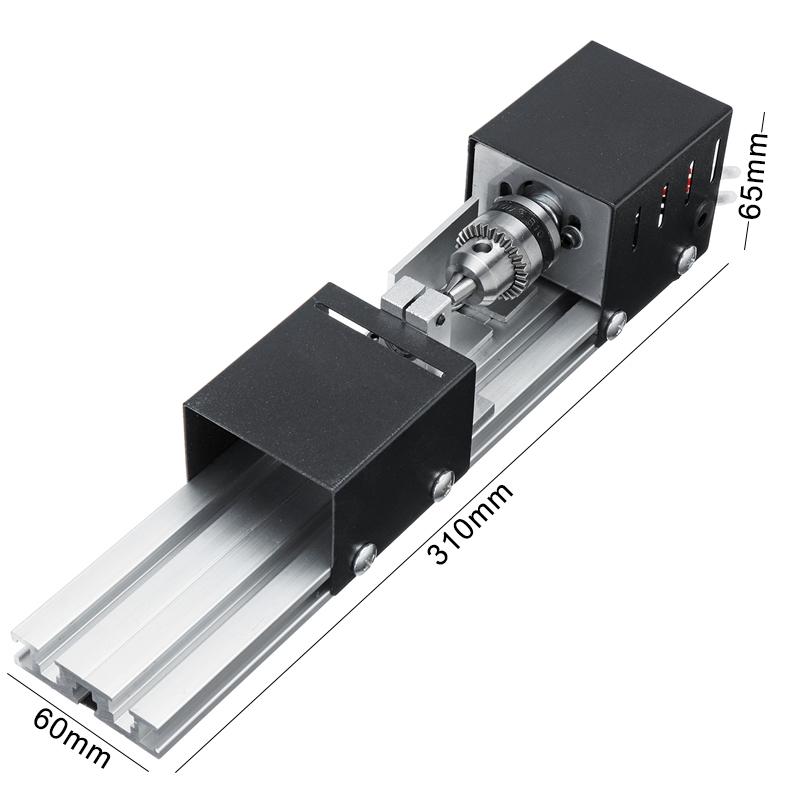 200W 110V-240V Diy Woodworking Tool Milling Grinding Polishing Carving Drill Rotary Tool Set Wood Lathe Mini Lathe Beads Machine