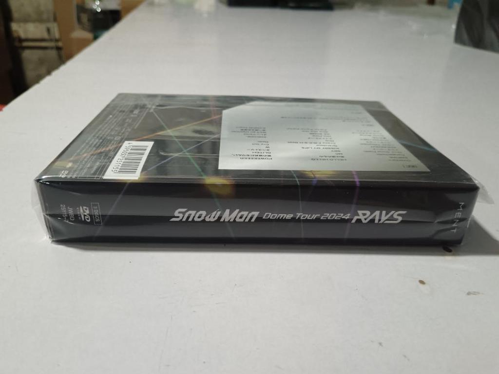 [USED] Snow Man DomeTour 2024 RAYS First Edition Blu-ray