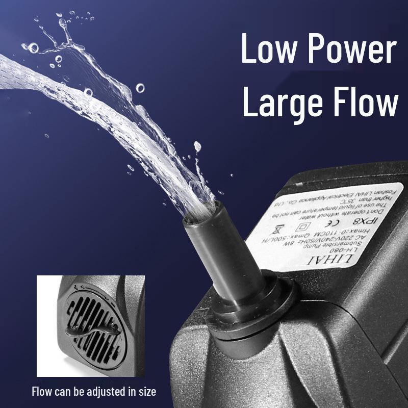 Bonsai Aquarium Leise Wasserpumpe mit Filtration für kleine Teiche