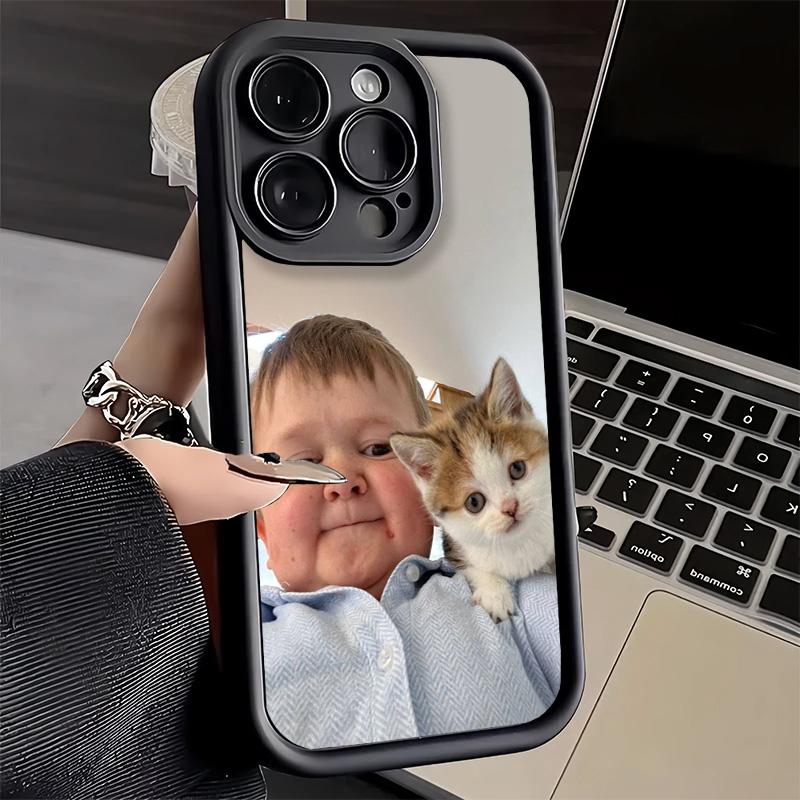 Phone Case for iPhone 17 Air 16E 15 16 Pro Max Funny Babaite Hasbulla Cover 14 Plus 13 12 Mini Soft Shell Silicone Fundas