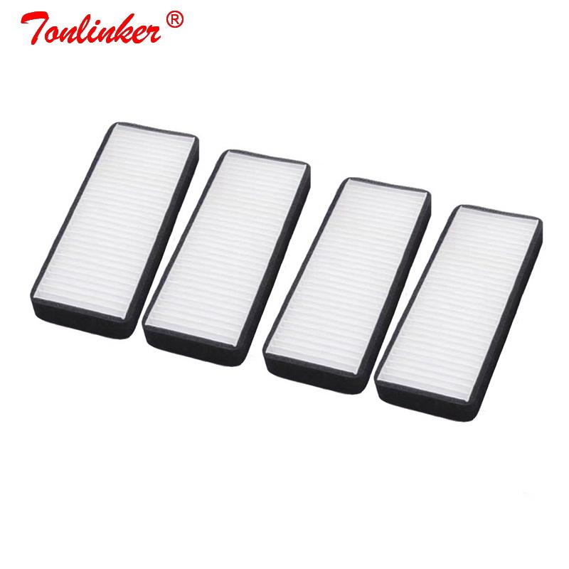 

TONLINKER Air Filter For Volkswagen Polo Gol Jettas Santana 2011-2019/Skoda Fabia Rapid 2011-2021 Car External White Filter 4 Pcs White Filter