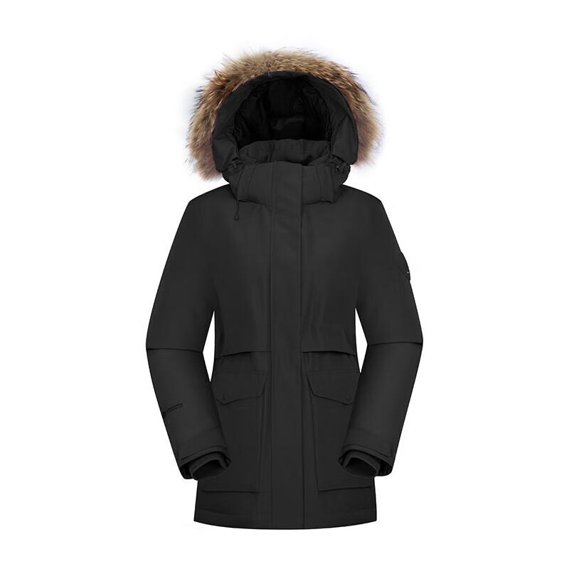 LAFUMA Women's Puffy Goose Down Hooded Winter Jacket