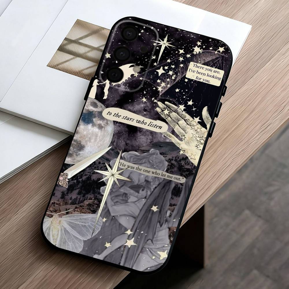 

A-Acotar A Court of Mist and F-Fury phone Case For Samsung Galaxy A73,A72,A71,A70,A53,A52,A51,Others Soft Black Shell Samsung a41