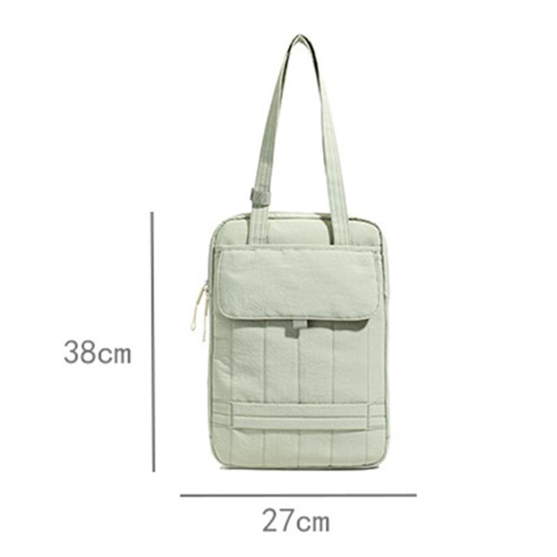 Fabric Business Travel Bag For 14 15Inch Laptops Ergonomic Shoulder Carry Work Essential