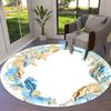 1pc Office Carpet Chair Mats Seashell Starfish Coral Frame Perfect for Decorating Office Chairs, Living Rooms, Or Bedrooms