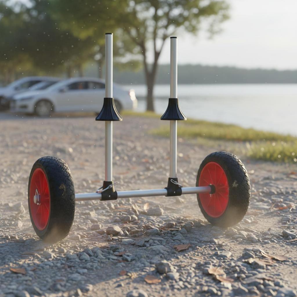 Upright Post Kayak Transport Portable Space-Saving